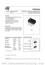 THBT200S datasheet pdf ST Microelectronics