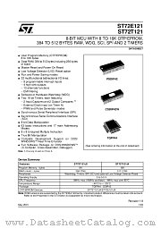 ST72121 datasheet pdf ST Microelectronics