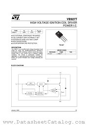 VB927T datasheet pdf ST Microelectronics