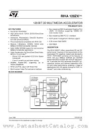 RIVA128ZX datasheet pdf ST Microelectronics