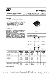 LCDP1511D datasheet pdf ST Microelectronics