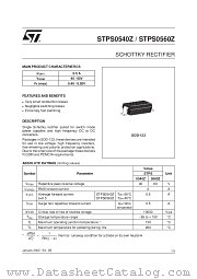 STPS0560Z datasheet pdf ST Microelectronics