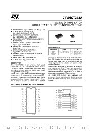 74VHCT373AM datasheet pdf ST Microelectronics