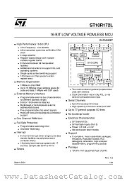 ST10R172LT6 datasheet pdf ST Microelectronics