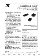 STA015T datasheet pdf ST Microelectronics