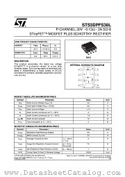 STS3DPFS30L datasheet pdf ST Microelectronics