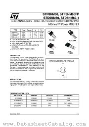 STP8NM60FP datasheet pdf ST Microelectronics