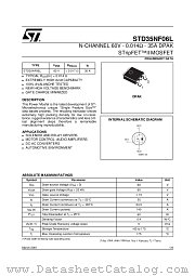 STD35NF06L datasheet pdf ST Microelectronics