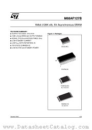 M68AF127B datasheet pdf ST Microelectronics