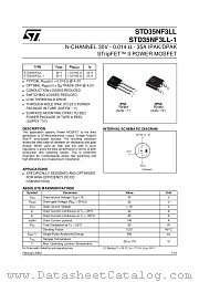 STD35NF3LL-1 datasheet pdf ST Microelectronics