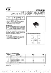 STS9NF3LL datasheet pdf ST Microelectronics