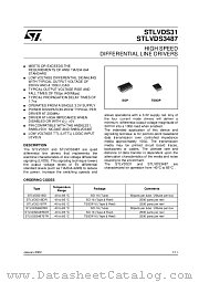 STLVDS3487BDR datasheet pdf ST Microelectronics
