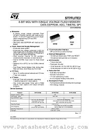 ST7FLITE2 datasheet pdf ST Microelectronics