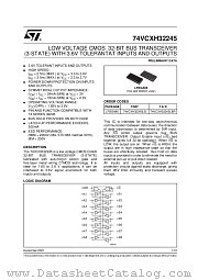 74VCXH32245LBR datasheet pdf ST Microelectronics