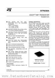 ST70235A datasheet pdf ST Microelectronics