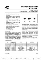 STLVDS3486BD datasheet pdf ST Microelectronics