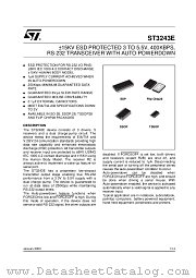 ST3243ECD datasheet pdf ST Microelectronics