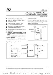 LDO_52 datasheet pdf ST Microelectronics