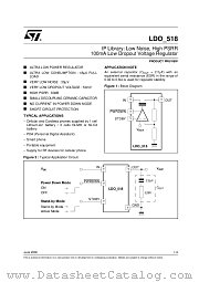 LDO_518 datasheet pdf ST Microelectronics