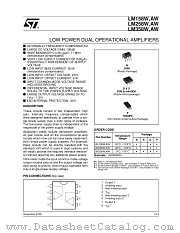 LM358WDT datasheet pdf ST Microelectronics