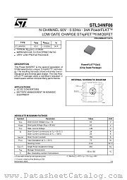 STL34NF06 datasheet pdf ST Microelectronics