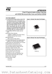 UPSD3234BV datasheet pdf ST Microelectronics