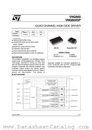 VNQ860SP datasheet pdf ST Microelectronics