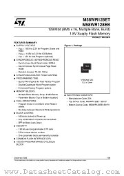 M58WR128ET datasheet pdf ST Microelectronics