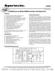 HV9606 datasheet pdf Supertex Inc