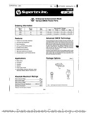 VN1220ND datasheet pdf Supertex Inc
