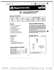 VP1216N2 datasheet pdf Supertex Inc