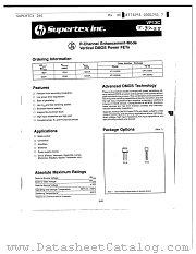 VP13C datasheet pdf Supertex Inc
