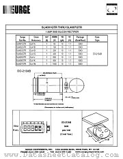 SL4007GTR datasheet pdf Surge Components