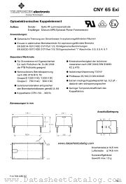 CNY65EXI datasheet pdf TELEFUNKEN