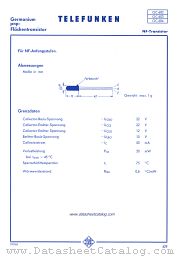 OC604 DOT WHITE datasheet pdf TELEFUNKEN