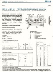 4DT821 datasheet pdf Tesla Elektronicke