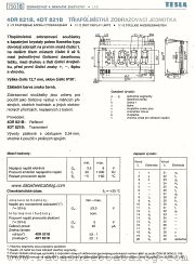 4DR821B datasheet pdf Tesla Elektronicke