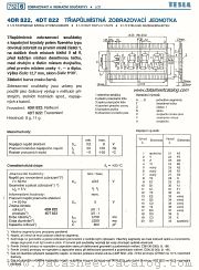 4DR822 datasheet pdf Tesla Elektronicke