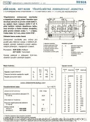 4DR822B datasheet pdf Tesla Elektronicke