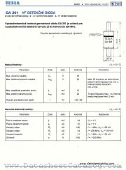 GA301 datasheet pdf Tesla Elektronicke