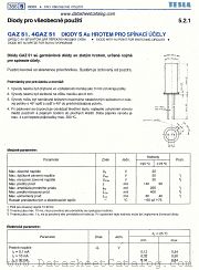 GAZ51 datasheet pdf Tesla Elektronicke