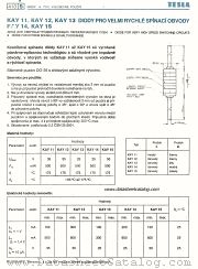 KAY12 datasheet pdf Tesla Elektronicke