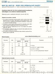 KAY22 datasheet pdf Tesla Elektronicke