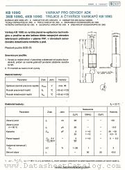 3KB109G datasheet pdf Tesla Elektronicke