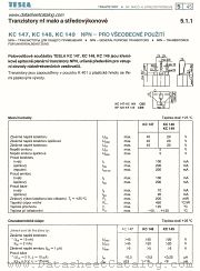 KC149 datasheet pdf Tesla Elektronicke