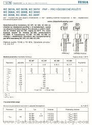 KC308A datasheet pdf Tesla Elektronicke