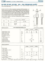 KC639 datasheet pdf Tesla Elektronicke