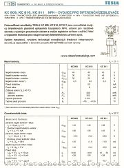 KC809 datasheet pdf Tesla Elektronicke