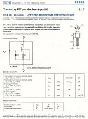 KCJ10 datasheet pdf Tesla Elektronicke