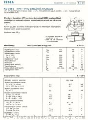 KD3055 datasheet pdf Tesla Elektronicke